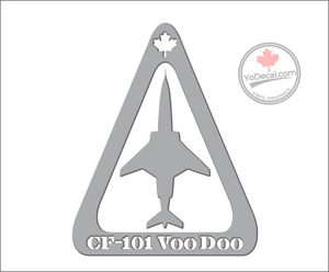 'CF-101 VooDoo' Premium Vinyl Decal / Sticker