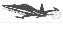 'CF-5 Freedom Fighter' - Premium Vinyl Decal