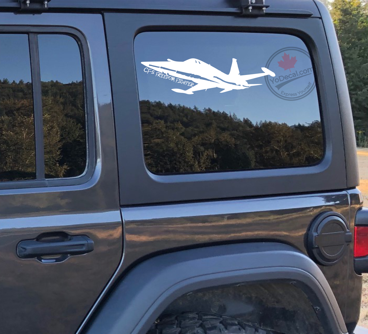 'CF-5 Freedom Fighter' - Premium Vinyl Decal – YoDecal.com