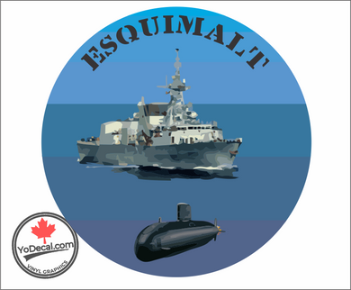 'Esquimalt' Premium Vinyl Decal