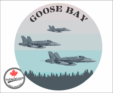 'Goose Bay' Premium Vinyl Decal