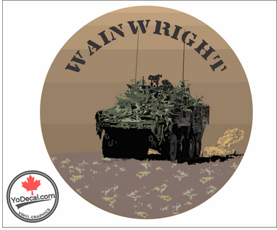 'Wainwright' Premium Vinyl Decal