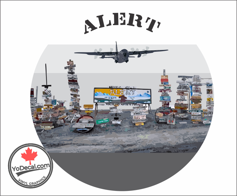'Alert' Vinyl Decal – YoDecal.com