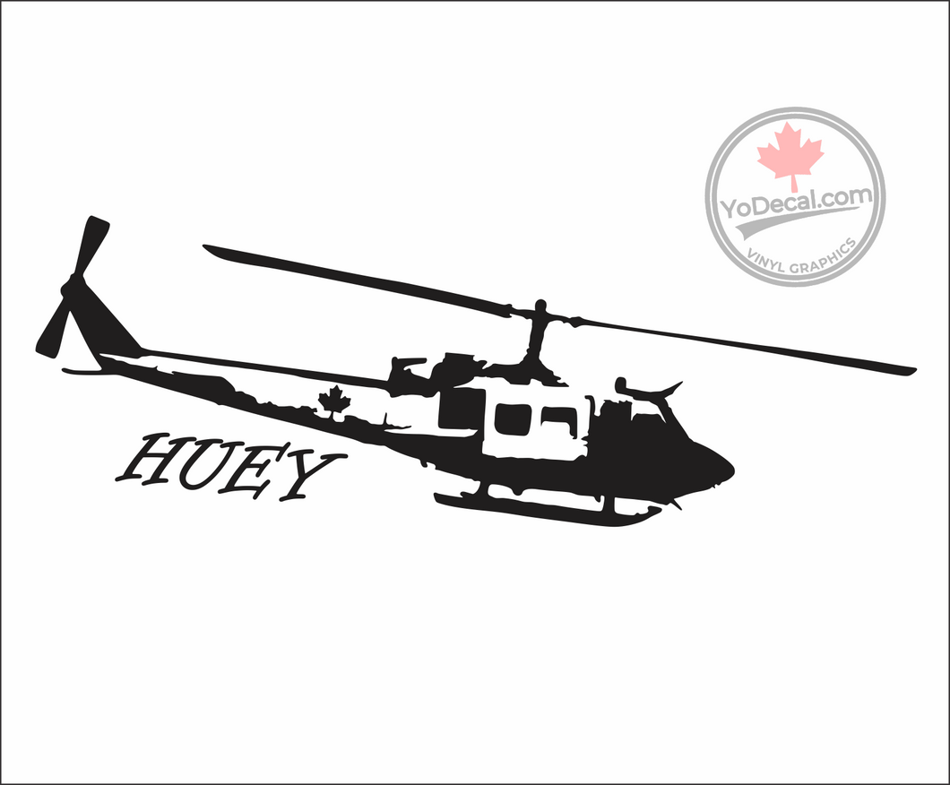 'CH-135 Twin Huey' Premium Vinyl Decal / Sticker