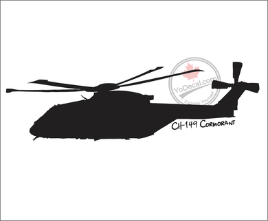 'CH-149 Cormorant' Premium Vinyl Decal