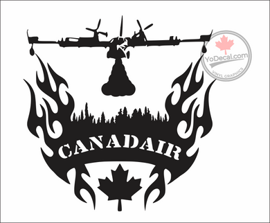 'Canadair Aerial Firefighter' Premium Vinyl Decal