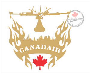 'Canadair Aerial Firefighter' Premium Vinyl Decal