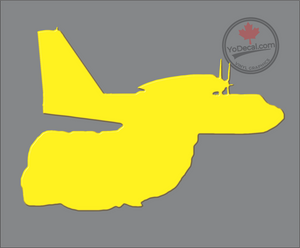 'Canadair CL-215 Water Bomber Side Drop' Premium Vinyl Decal
