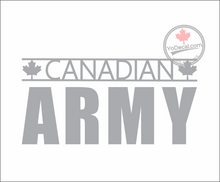 'Canadian Army' Premium Vinyl Decal / Sticker
