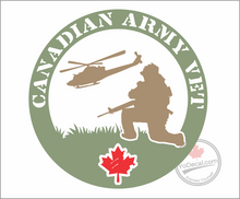 'Canadian Army Vet' Premium Vinyl Decal