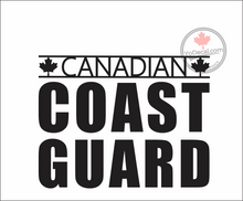 'Canadian Coast Guard' Premium Vinyl Decal / Sticker