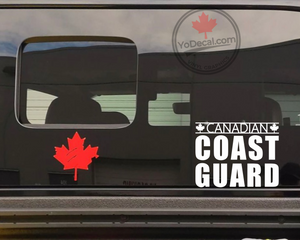 'Canadian Coast Guard' Premium Vinyl Decal / Sticker