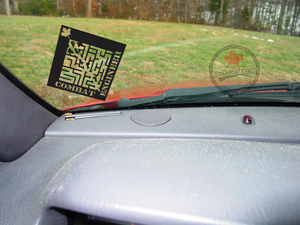 'Canadian Combat Engineer Maze' Premium Vinyl Decal / Sticker