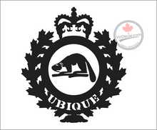 'Canadian Military Engineers - Ubique' Premium Vinyl Decal / Sticker