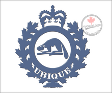 'Canadian Military Engineers - Ubique' Premium Vinyl Decal / Sticker