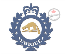 'Canadian Military Engineers - Ubique' Premium Vinyl Decal / Sticker