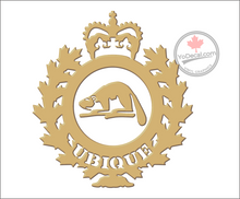 'Canadian Military Engineers - Ubique' Premium Vinyl Decal / Sticker
