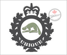 'Canadian Military Engineers - Ubique' Premium Vinyl Decal / Sticker