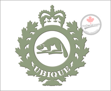 'Canadian Military Engineers - Ubique' Premium Vinyl Decal / Sticker