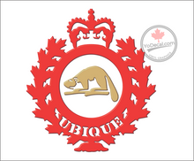 'Canadian Military Engineers - Ubique' Premium Vinyl Decal / Sticker