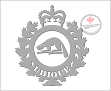 'Canadian Military Engineers - Ubique' Premium Vinyl Decal / Sticker