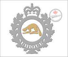 'Canadian Military Engineers - Ubique' Premium Vinyl Decal / Sticker