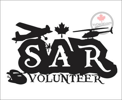 'Search & Rescue (SAR) Volunteer' Premium Vinyl Decal