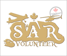 'Search & Rescue (SAR) Volunteer' Premium Vinyl Decal