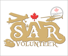 'Search & Rescue (SAR) Volunteer' Premium Vinyl Decal