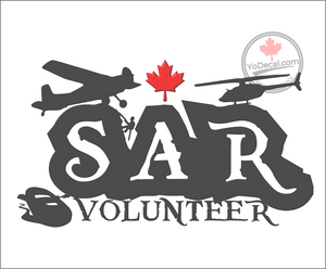 'Search & Rescue (SAR) Volunteer' Premium Vinyl Decal