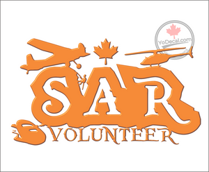 'Search & Rescue (SAR) Volunteer' Premium Vinyl Decal