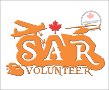 'Search & Rescue (SAR) Volunteer' Premium Vinyl Decal