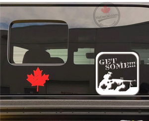 'Canadian Army Get Some!!' Premium Vinyl Decal