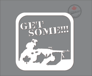 'Canadian Army Get Some!!' Premium Vinyl Decal