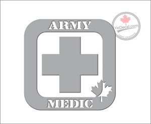 'Canadian Army Medic' Premium Vinyl Decal