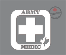'Canadian Army Medic' Premium Vinyl Decal