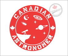 'Canadian Astronomer' Premium Vinyl Decal