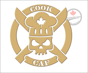 'Cook - Canadian Armed Forces' Premium Vinyl Decal / Sticker