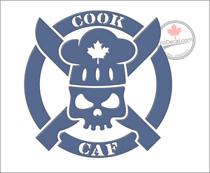 'Cook - Canadian Armed Forces' Premium Vinyl Decal / Sticker