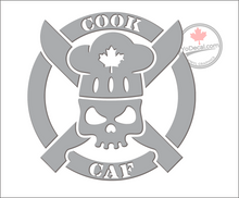 'Cook - Canadian Armed Forces' Premium Vinyl Decal / Sticker