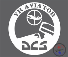 'DCS VR Aviator' Premium Vinyl Decal