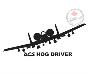 'DCS Hog Driver' Premium Vinyl Decal