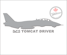 'DCS Tomcat Driver' Premium Vinyl Decal / Sticker