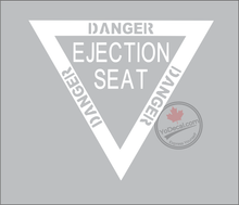 'Danger Ejection Seat' Premium Vinyl Decal