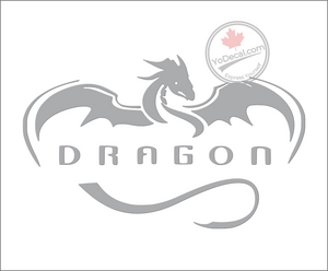 'Dragon Rocket Space X' Premium Vinyl Decal