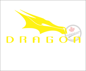 'Dragon Rocket Logo 1' Premium Vinyl Decal