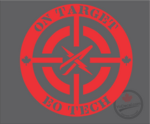 'EO Tech - On Target' Premium Vinyl Decal / Sticker