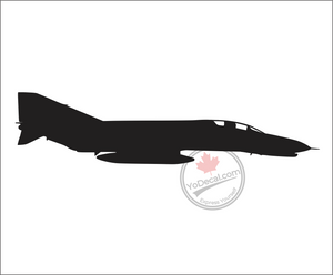 'F-4 Phantom II USAF Navy Fighter Ace Combat 7' Premium Vinyl Decal