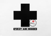 'First Aid Inside' Premium Vinyl Decal