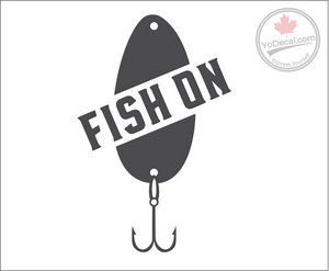 'Fish On' Premium Vinyl Decal / Sticker